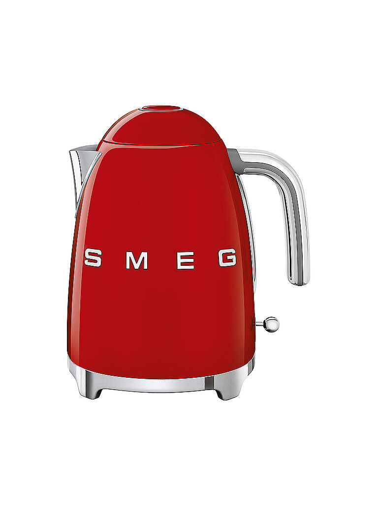 SMEG Wasserkocher 50s Retro Style 1,7l Rot KLF03RDEU rot von Smeg