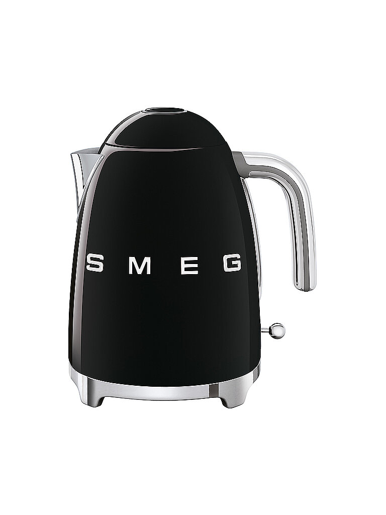 SMEG Wasserkocher 50s Retro Style 1,7l Schwarz KLF03BLEU schwarz von Smeg