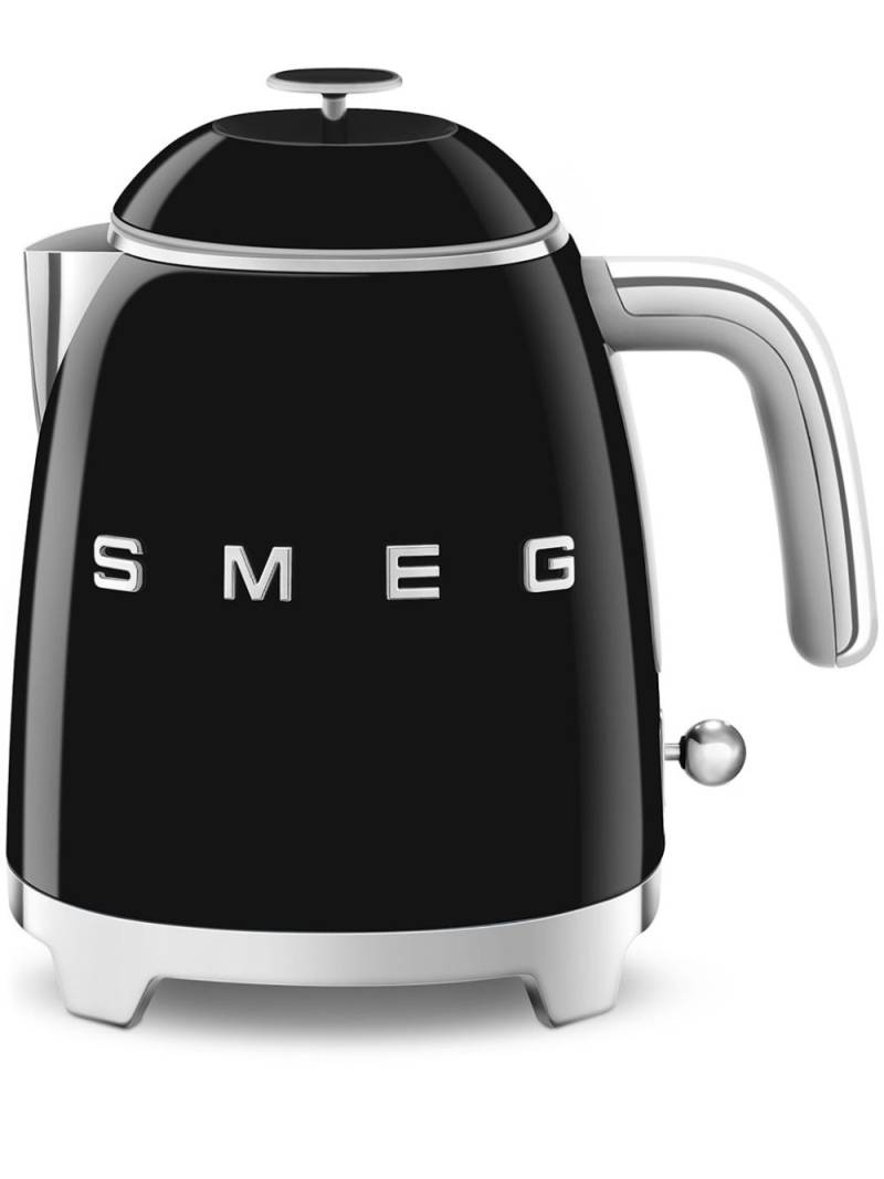 Smeg Mini stainless steel Kettle - Black von Smeg