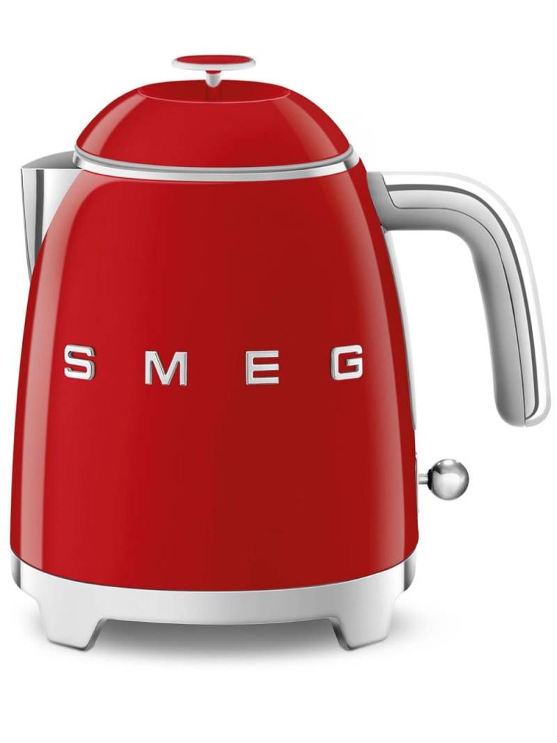 Smeg Mini stainless steel Kettle - Red von Smeg