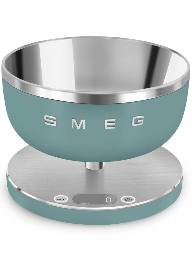 Smeg logo-lettering digital kitchen scale (15cm x 20.5cm) - Green von Smeg