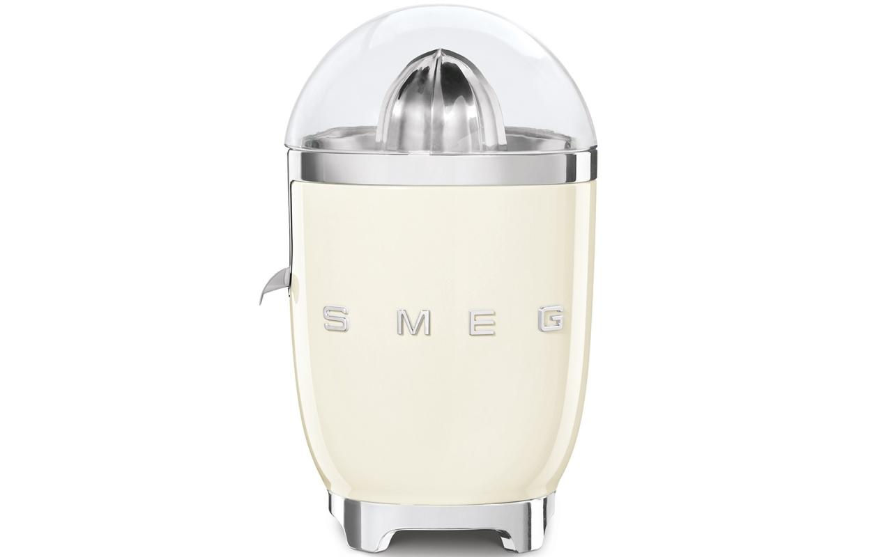 Smeg Zitruspresse »50's Retro Style Weiss«, 70 W, Schutzabdeckung aus Tritan TM von Smeg