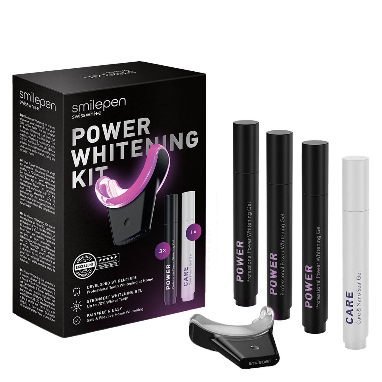 smilepen - Power Whitening Kit & Care von SmilePen