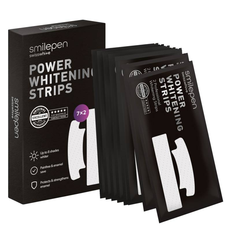 smilepen - Power Whitening Strips von SmilePen