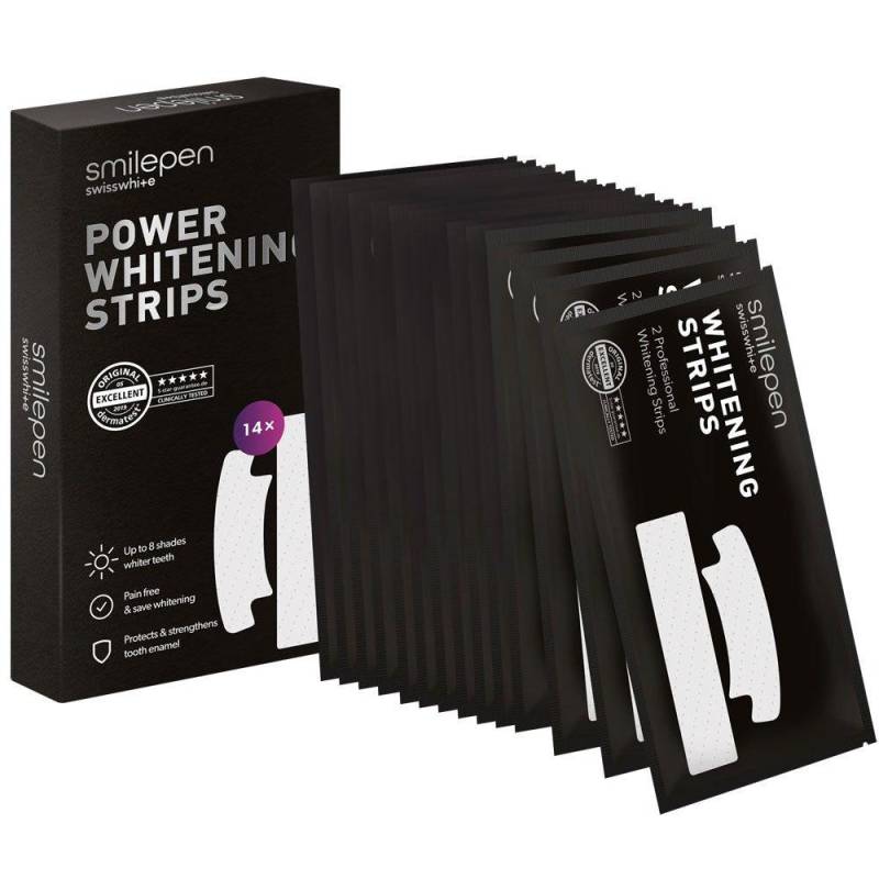 Power Zahn Whitening Strips 7x2 Strips Damen  1 pezzo von Smilepen