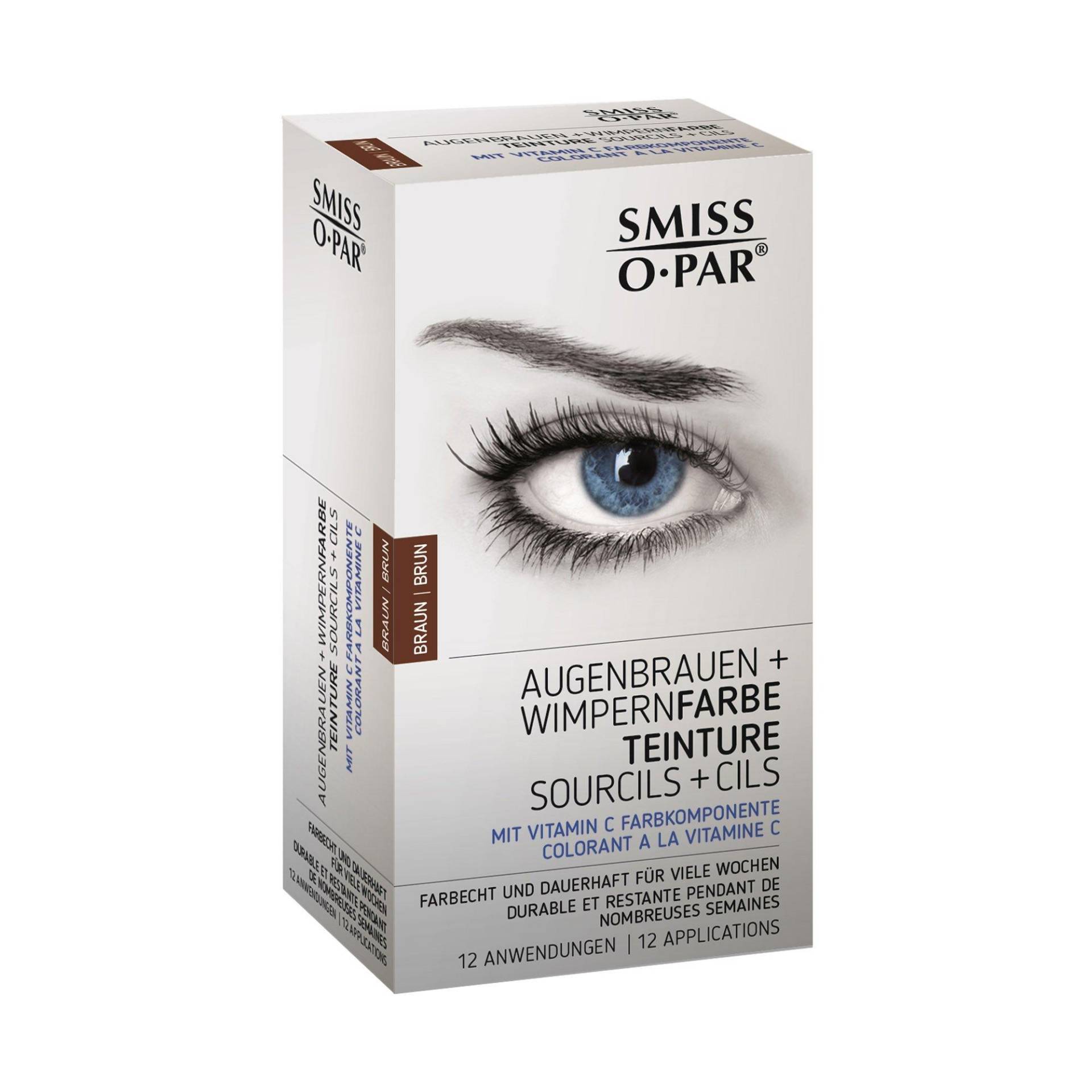 Augenbrauen- Und Wimpernfarbe Damen Braun von Smiss-O-Par