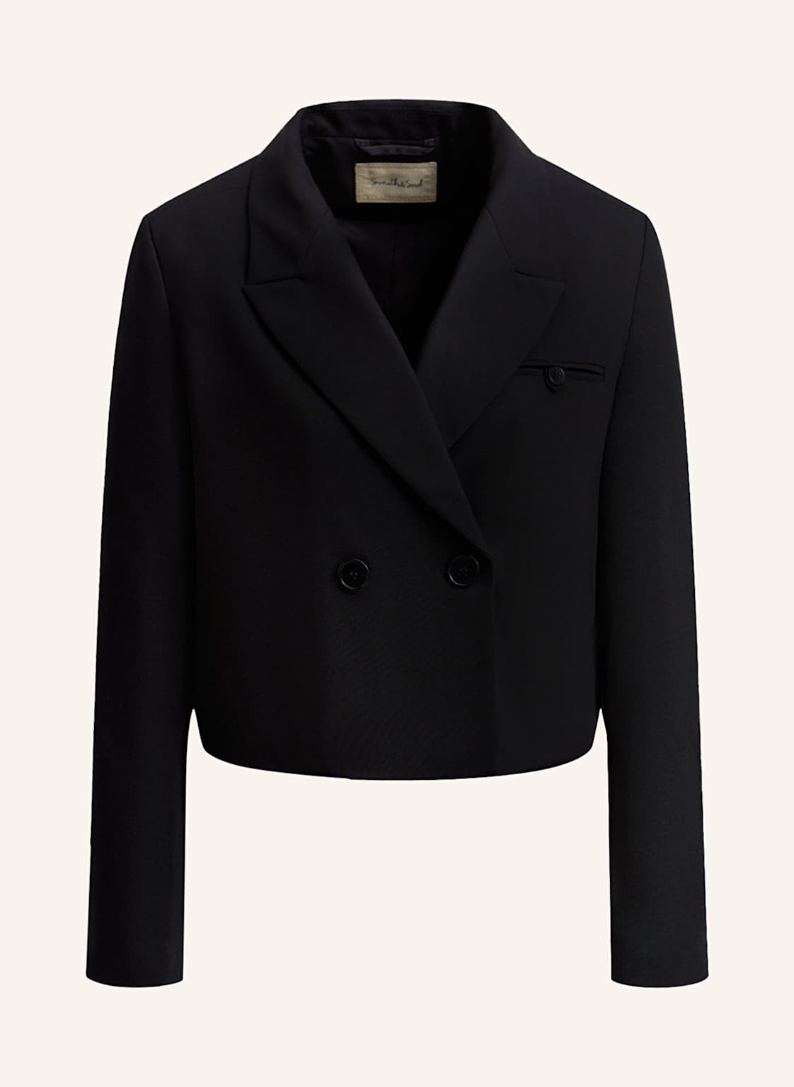 Smith & Soul Cropped-Blazer schwarz Smith & Soul Cropped-Blazer schwarz von Smith & Soul
