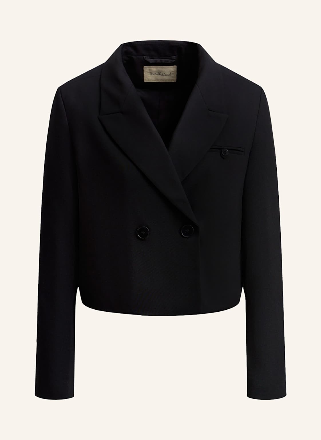 Smith & Soul Cropped-Blazer schwarz von Smith & Soul