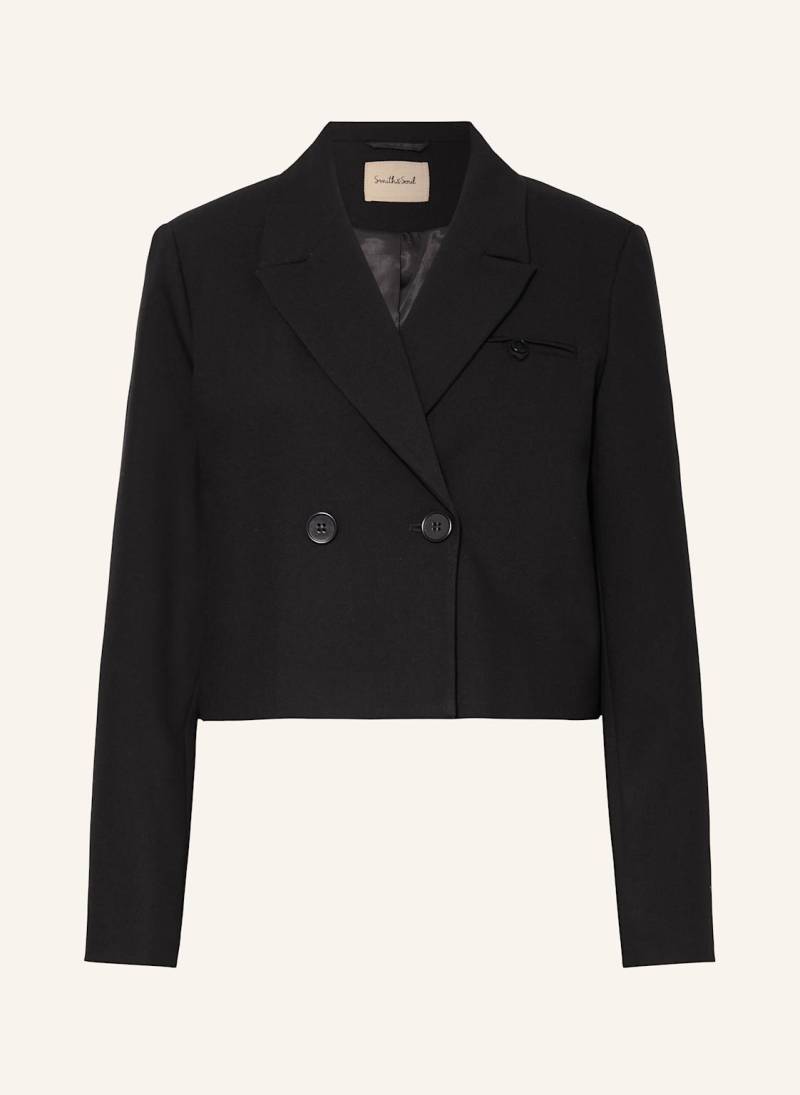 Smith & Soul Cropped-Blazer schwarz von Smith & Soul