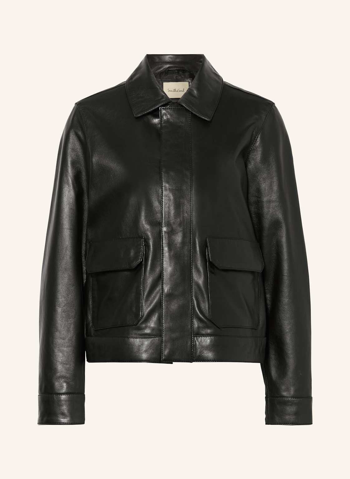 Smith & Soul Lederjacke schwarz Smith & Soul Lederjacke schwarz von Smith & Soul