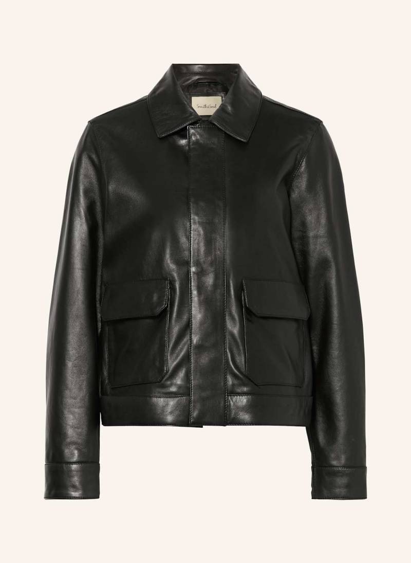 Smith & Soul Lederjacke schwarz von Smith & Soul