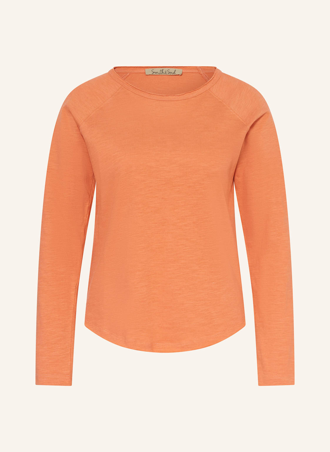 Smith & Soul Longsleeve orange von Smith & Soul