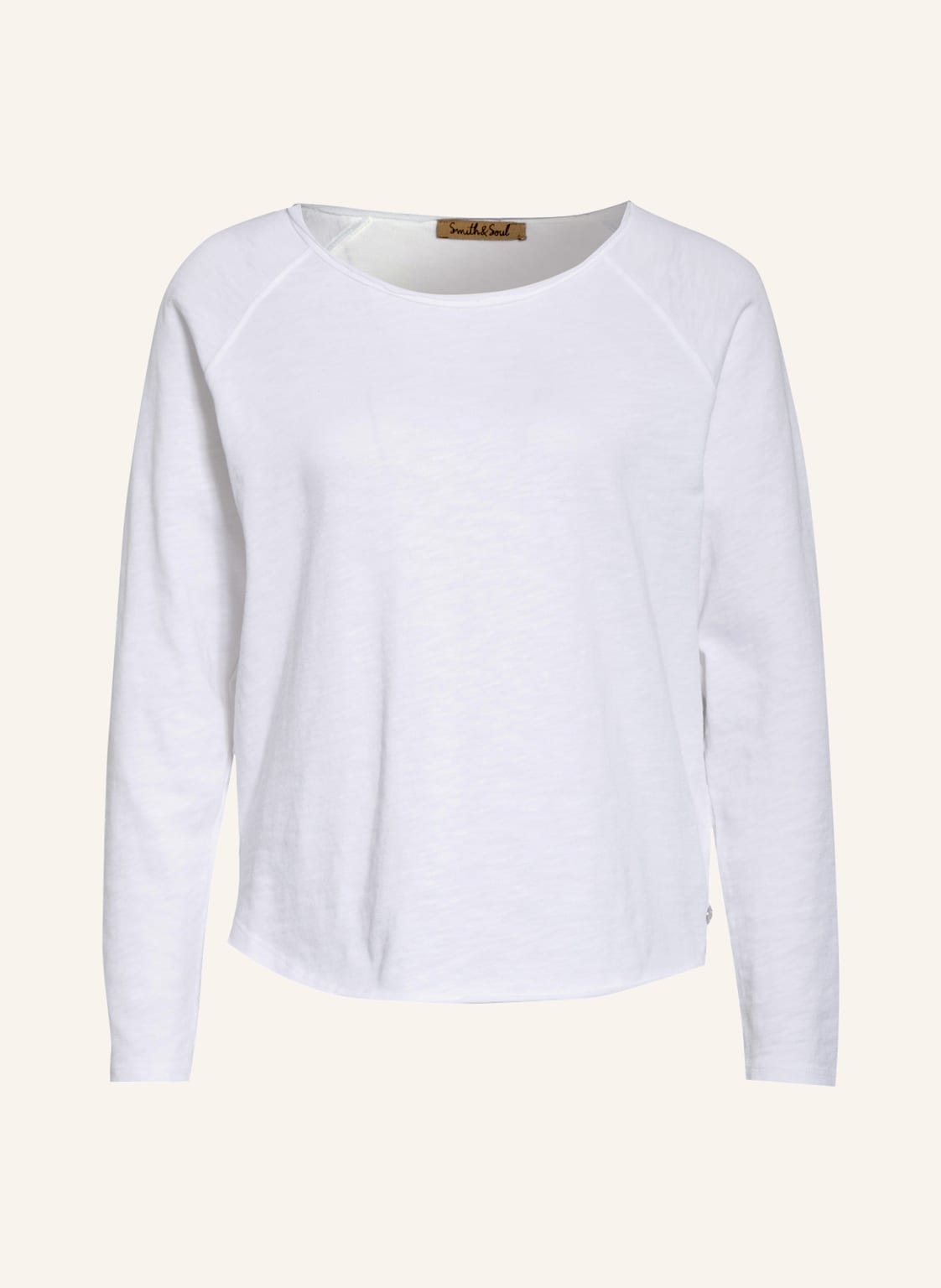 Smith & Soul Longsleeve weiss von Smith & Soul