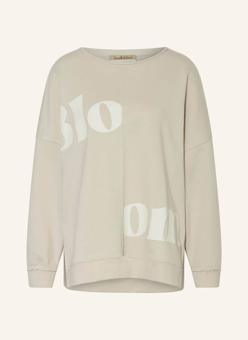 Smith & Soul Oversized-Sweatshirt beige von Smith & Soul