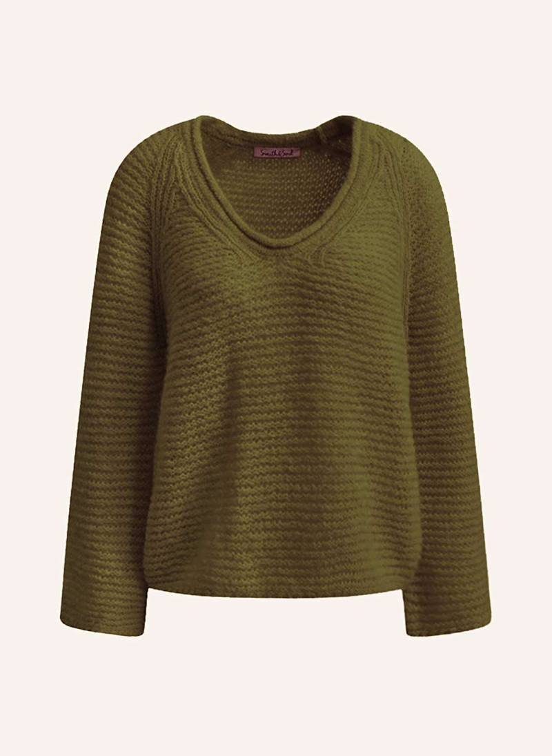 Smith & Soul Pullover Mit Alpaka gruen von Smith & Soul