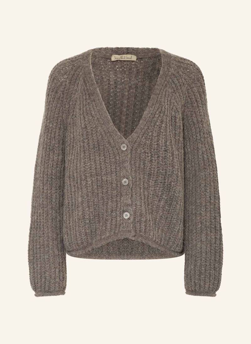 Smith & Soul Strickjacke braun von Smith & Soul