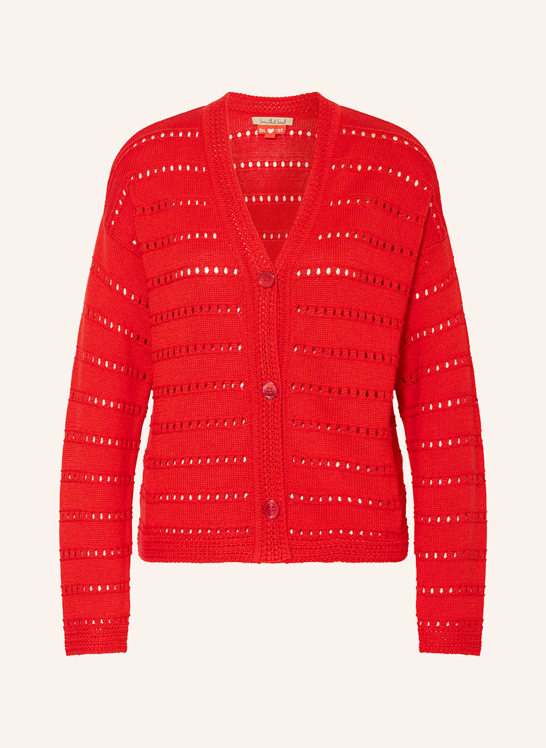 Smith & Soul Strickjacke rot von Smith & Soul