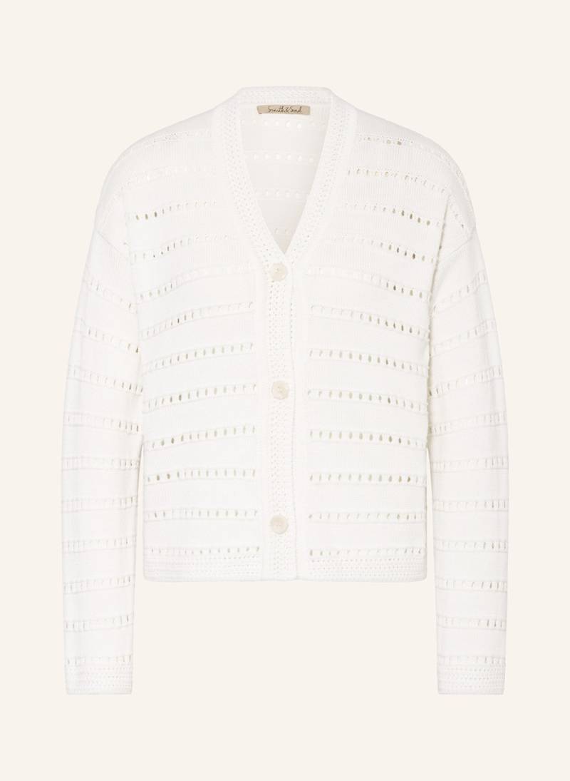 Smith & Soul Strickjacke weiss von Smith & Soul