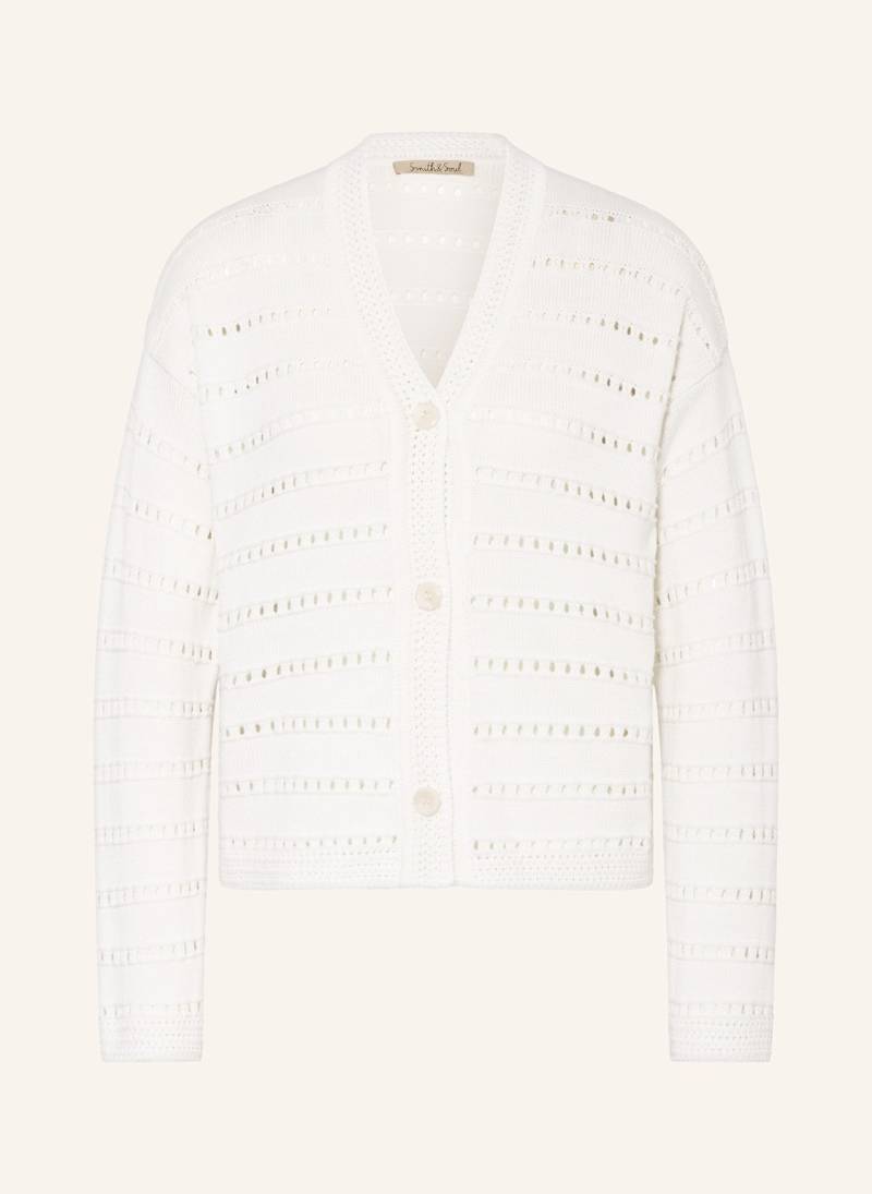 Smith & Soul Strickjacke weiss von Smith & Soul