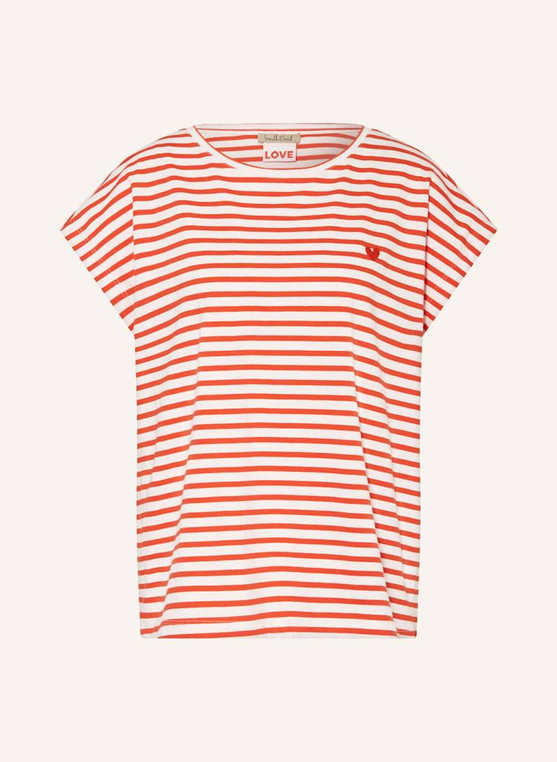 Smith & Soul T-Shirt rot von Smith & Soul