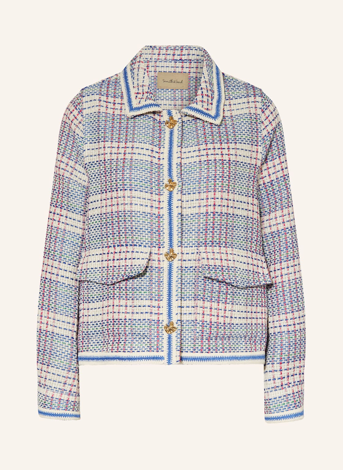 Smith & Soul Tweed-Jacke blau Smith & Soul Tweed-Jacke blau von Smith & Soul