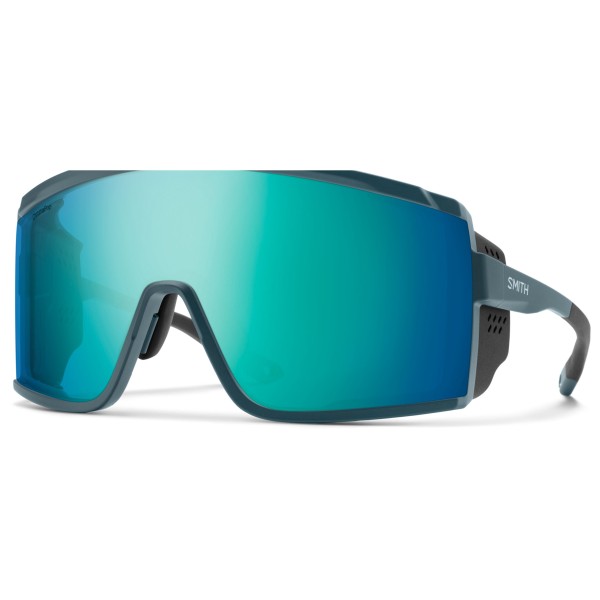 Smith - Pursuit Mirror S3 (VLT 12%) + S0 (VLT 89%) - Gletscherbrille schwarz/weiß von Smith