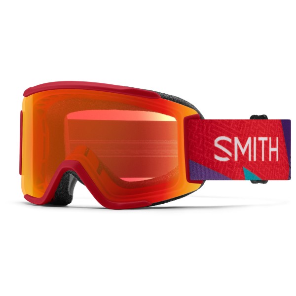 Smith - Squad S ChromaPop Mirror S2 VLT 25% + S1 VLT 65% - Skibrille rot von Smith