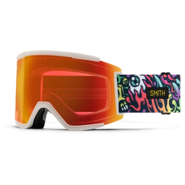 Smith - Squad XL ChromaPop Mirror S2 VLT 25% + S1 VLT 65% - Skibrille rot von Smith