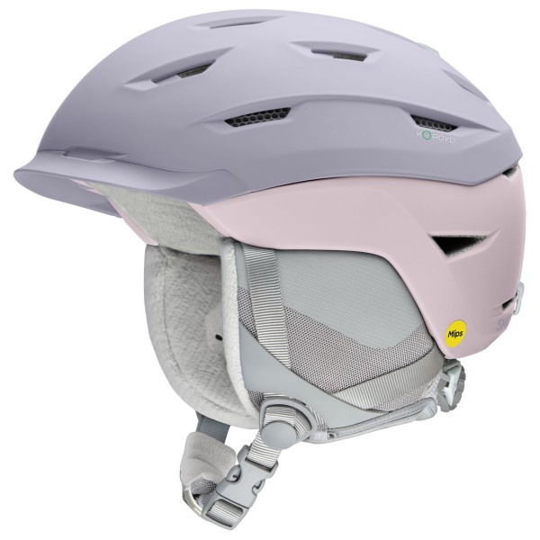 Smith - Women's Liberty Mips - Skihelm Gr L;M;S grau;grau/lila von Smith