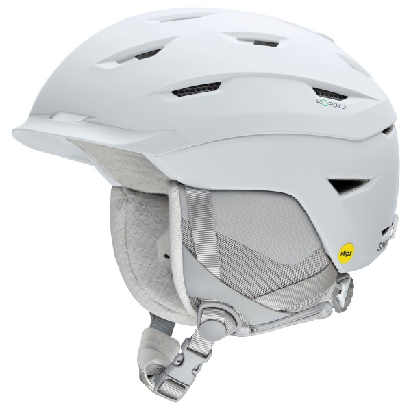 Smith - Women's Liberty Mips - Skihelm Gr L grau von Smith