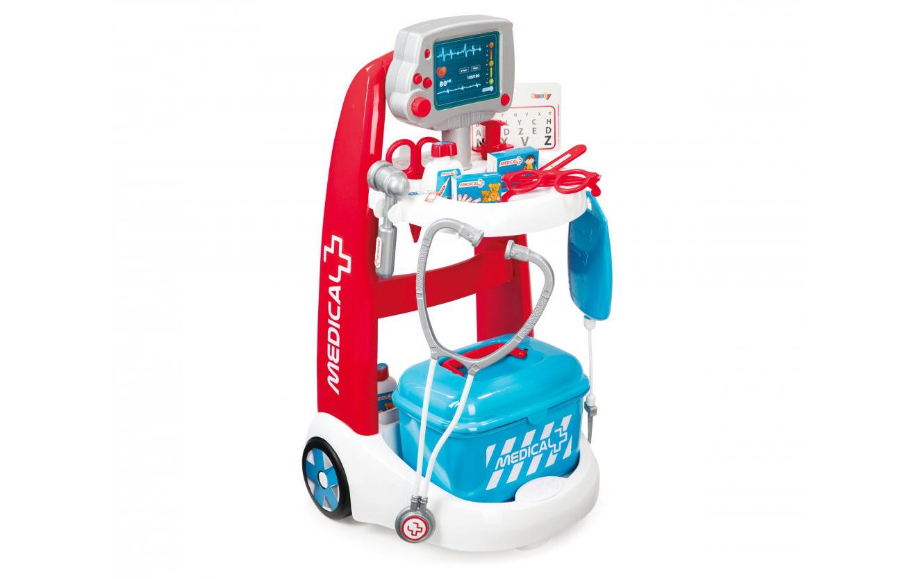 Smoby Spielzeug-Arztkoffer »Elektronischer Doktor Trolley«, (Set) von Smoby