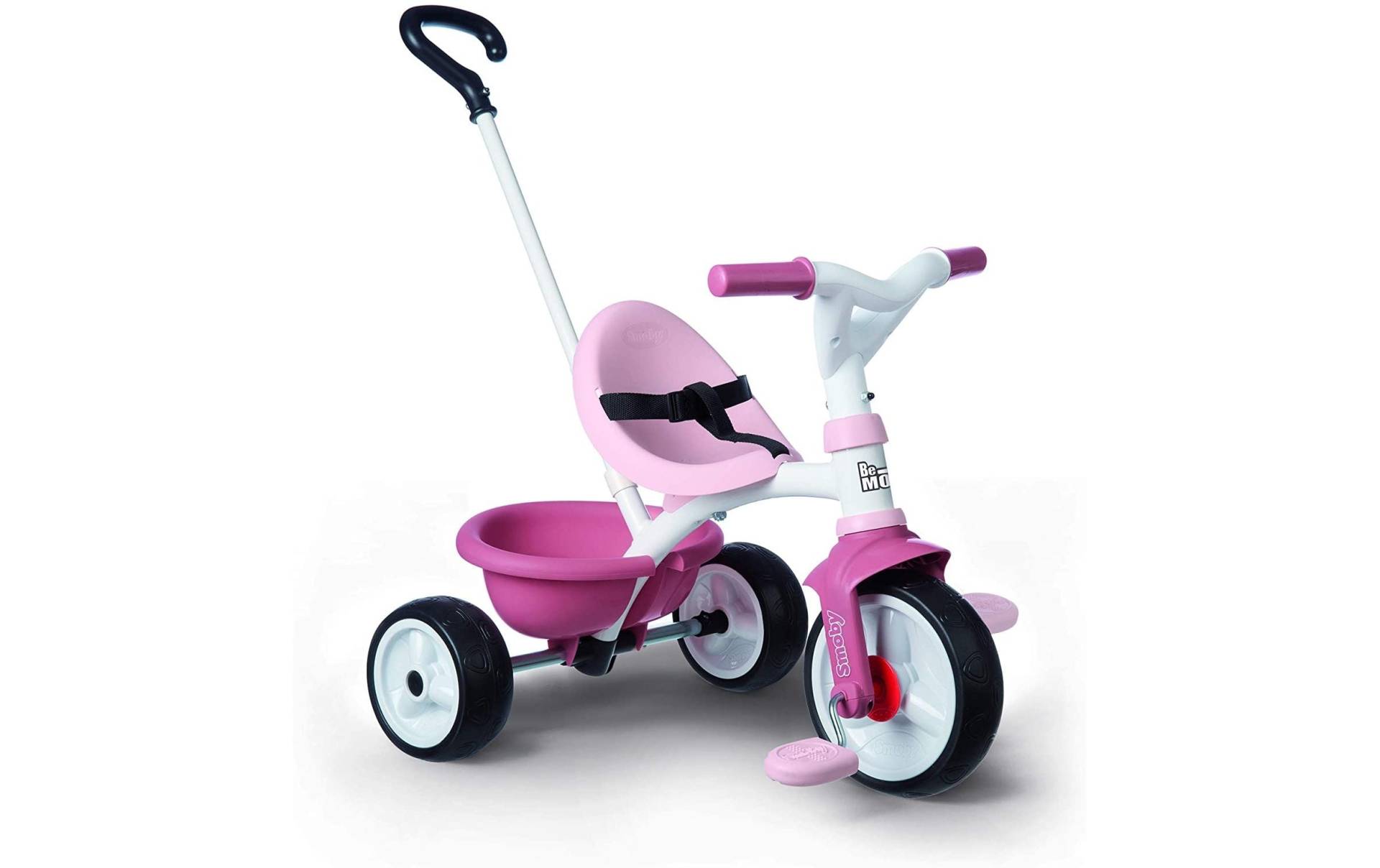 Smoby Dreirad »Be Move Rosa«, Gurt, Pedal-Freilauf, Schiebestange, Verstellbarer Sitz von Smoby