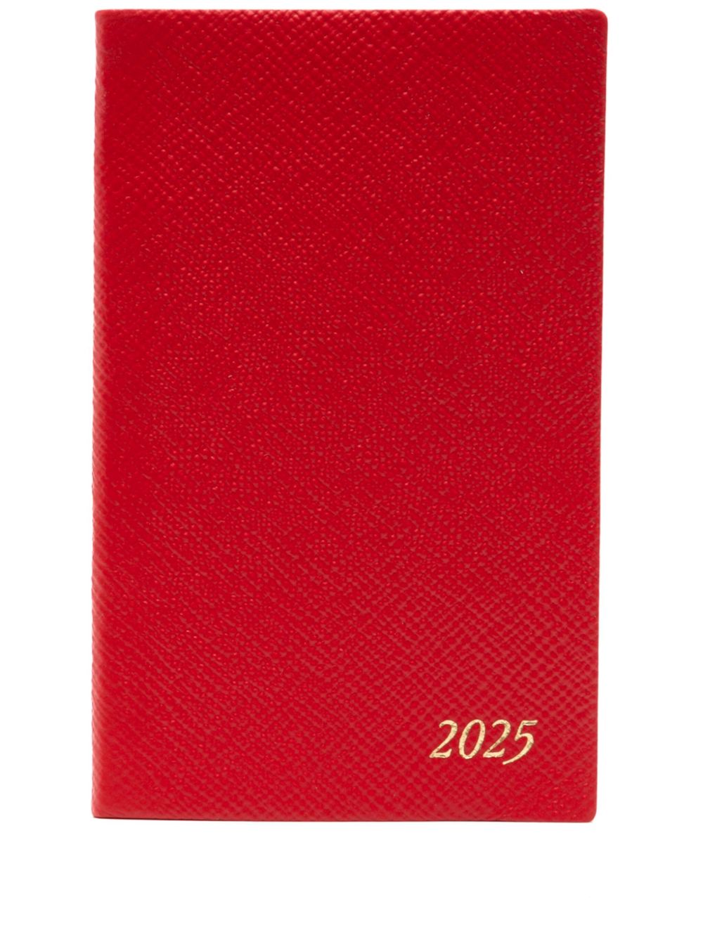 Smythson 2025 Panama weekly diary - Red von Smythson