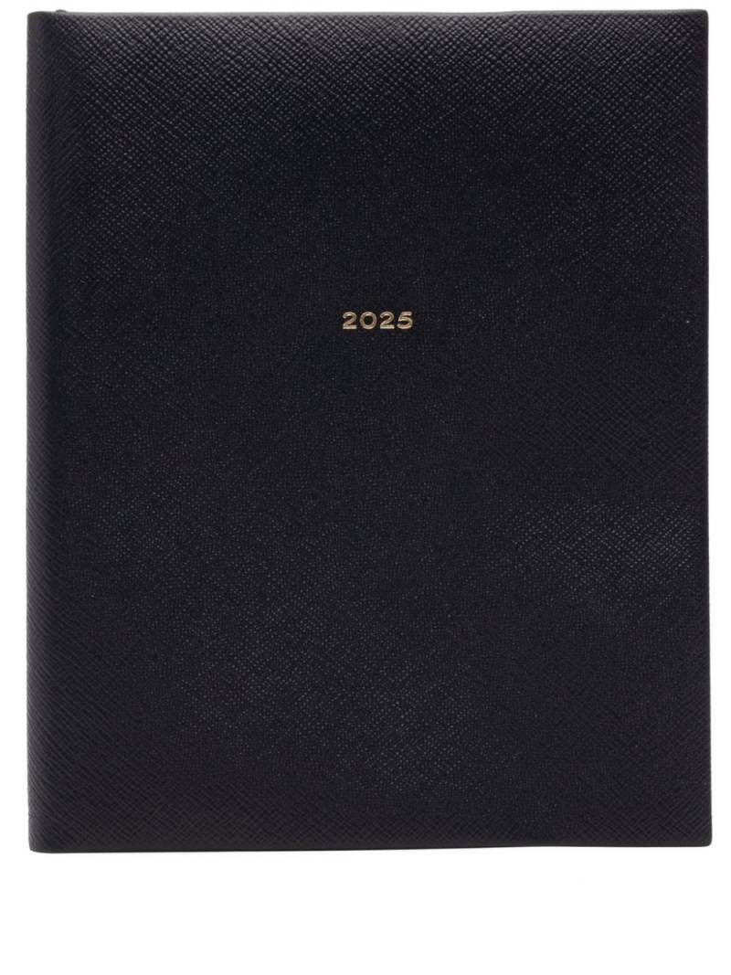 Smythson 2025 Portobello weekly vertical diary - Blue von Smythson