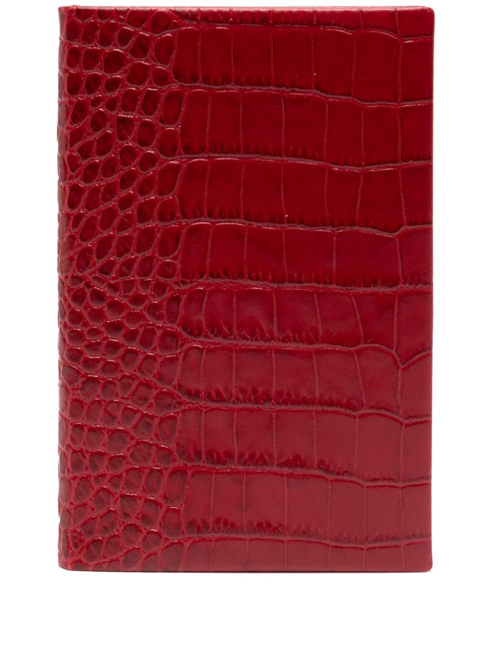 Smythson Chelsea notebook (16.7cm x 11.2cm) - Red von Smythson