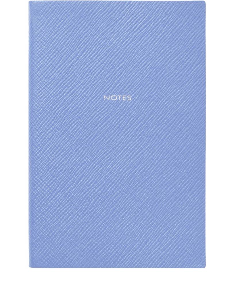 Smythson Chelsea notebook - Blue von Smythson