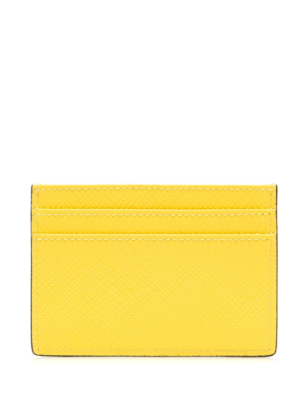 Smythson Flat cardholder - Yellow von Smythson