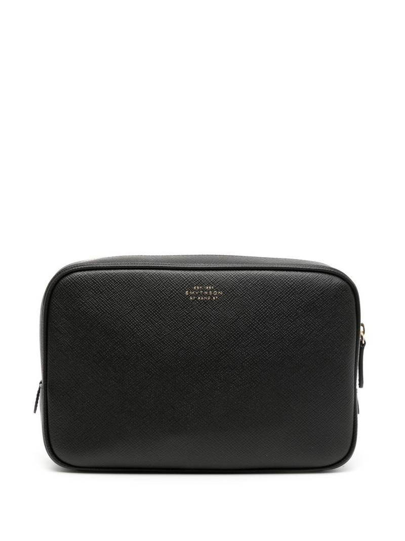 Smythson Organiser tech pouch - Black von Smythson