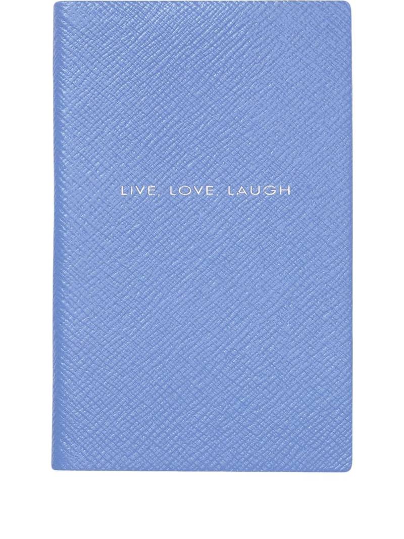 Smythson Panama notebook - Blue von Smythson