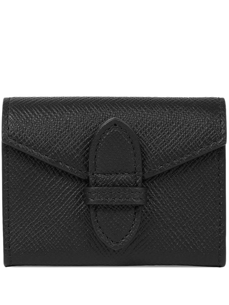 Smythson Panama playing cards and case - Black von Smythson