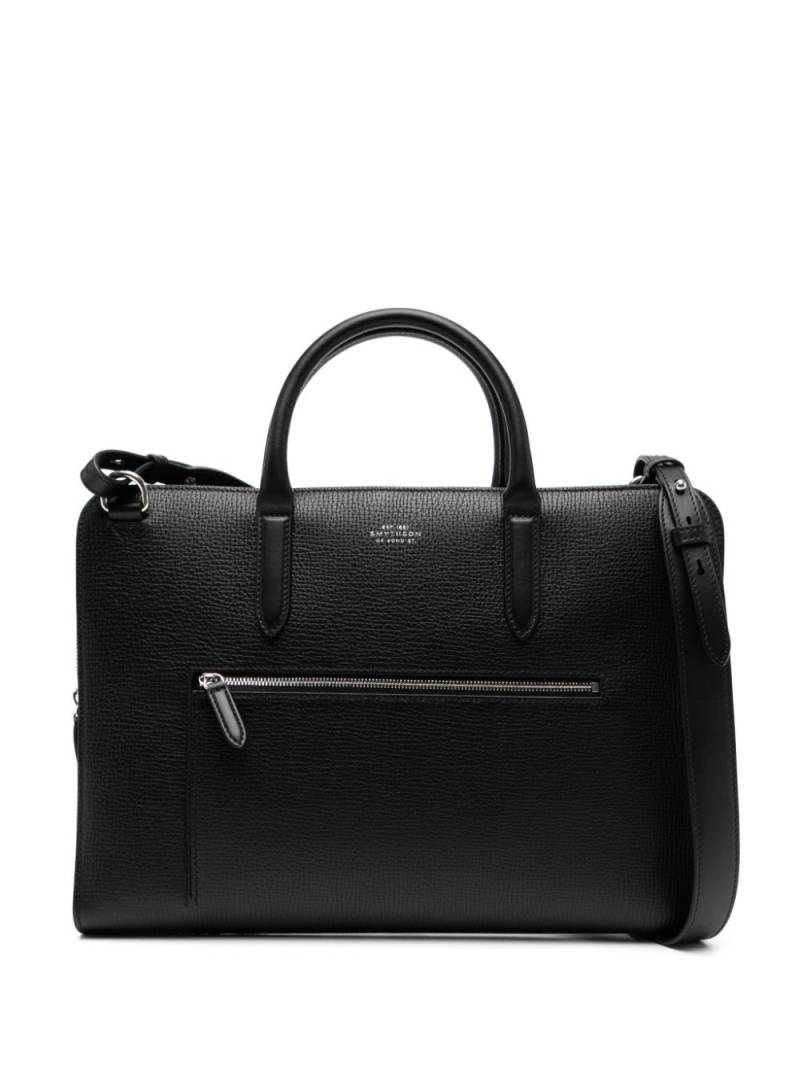 Smythson Ultra Slim briefcase - Black von Smythson