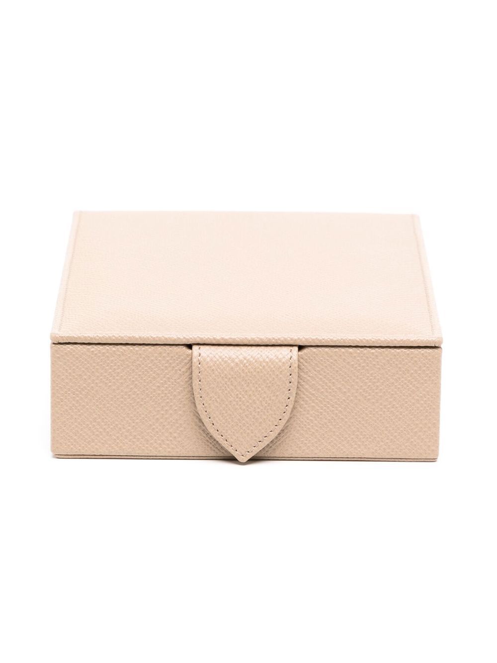 Smythson foldover leather trinket box - Neutrals von Smythson