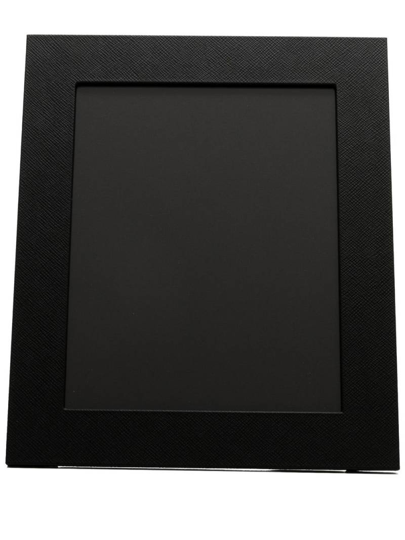 Smythson leather photo frame - Black von Smythson