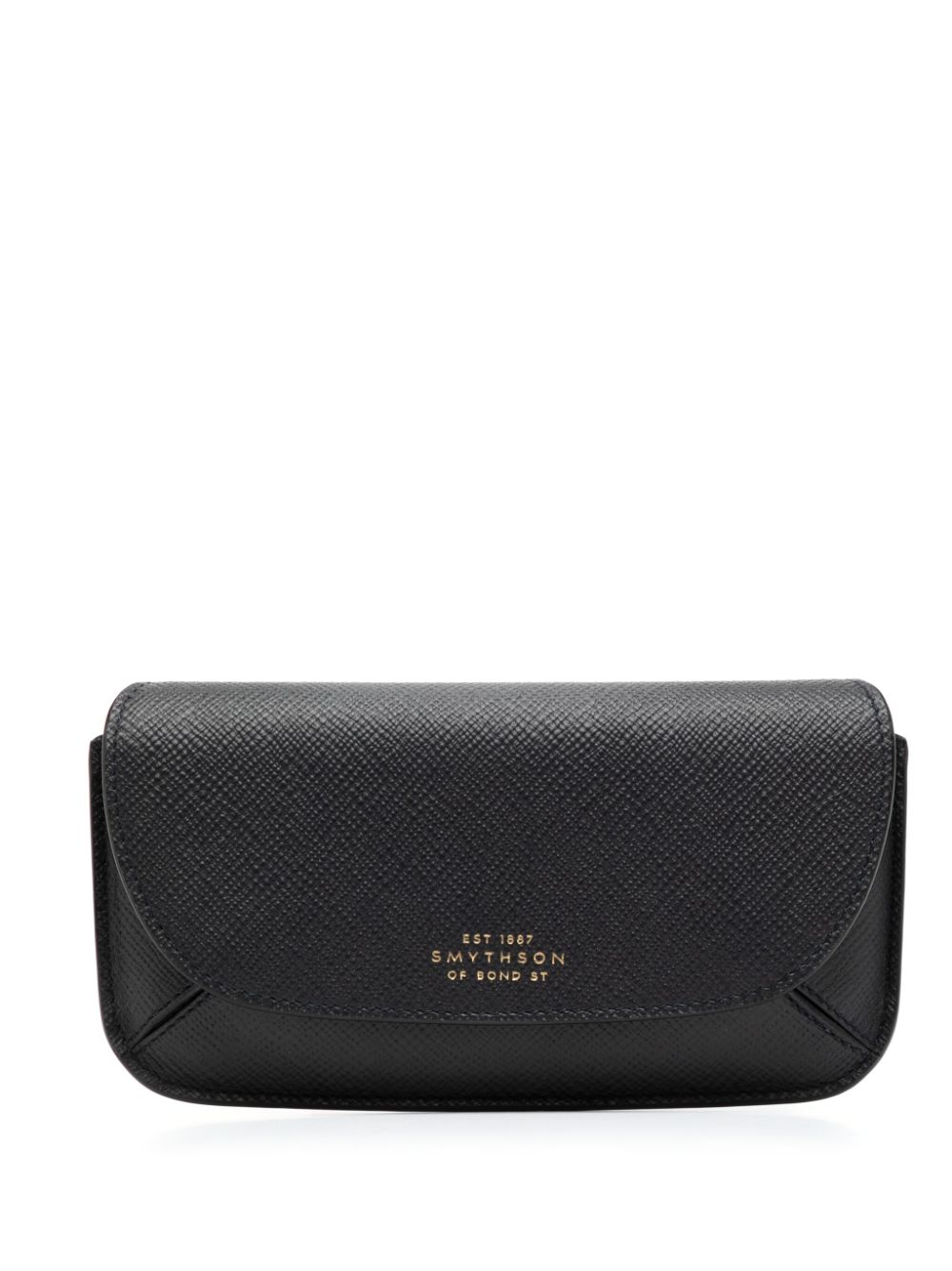 Smythson leather sunglasses case - Black von Smythson