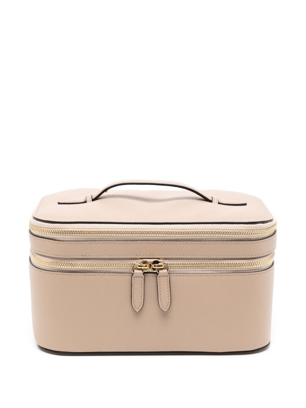 Smythson leather vanity case - Neutrals von Smythson