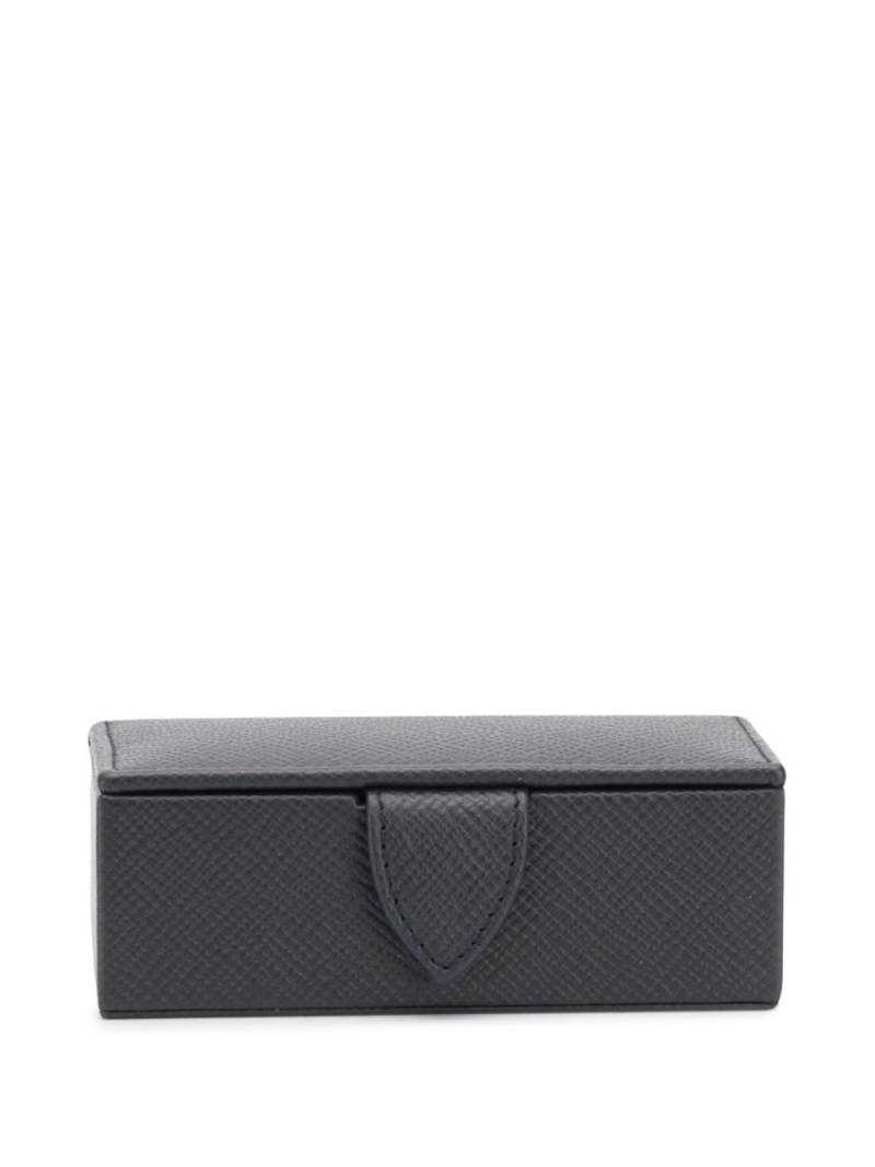 Smythson textured jewellery box - Blue von Smythson