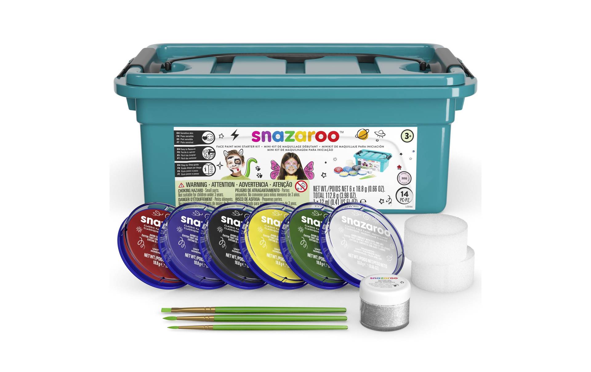 snazaroo Schmink-Koffer »Zubehör für Einsteiger klein« von Snazaroo