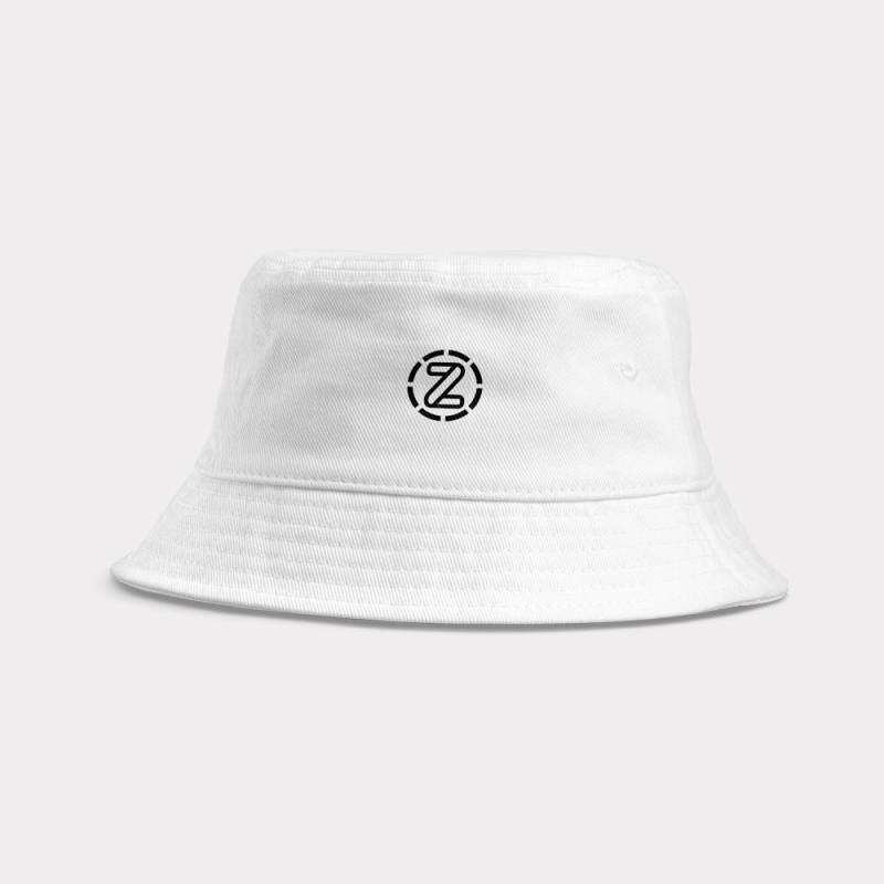 Bucket Hat Damen Weiss ONE SIZE von Sneakzmarket