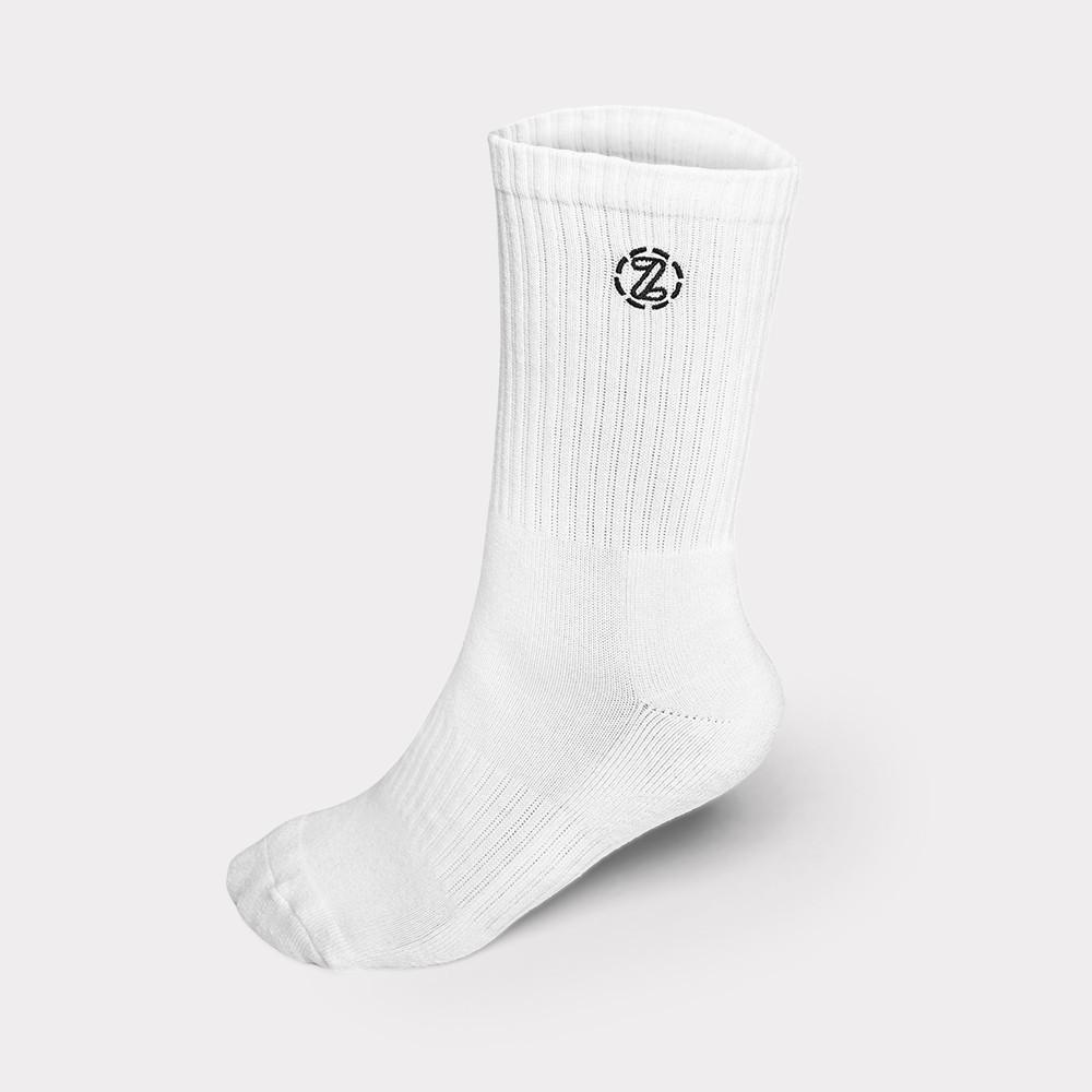 Socken Herren Weiss 34-38 von Sneakzmarket