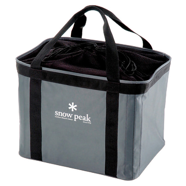 Snow Peak - Gear Container - Aufbewahrungsbox grau/schwarz von Snow Peak